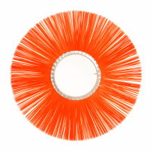 Snow Removal Machine Components/Orange PP Flat Wafers Snow Sweeper Broom